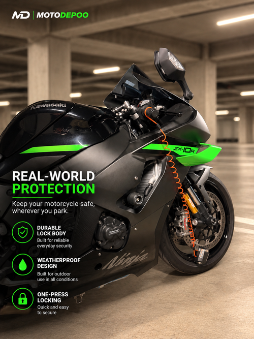 Alarm Motorcycle Disc Lock