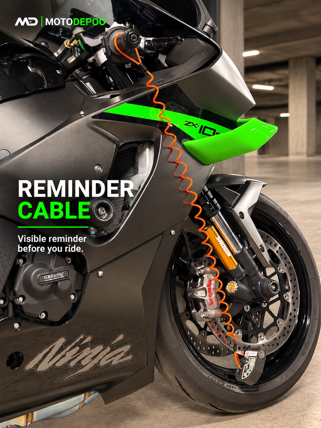 Alarm Motorcycle Disc Lock